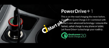 Anker Powerdrive+ 1 Car Charger Quick Charge 2.0 24W Usb - Imported From Uk